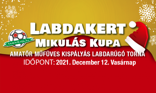 Budapest: A Labdakertben várja a Mikulás a kispályás focisokat