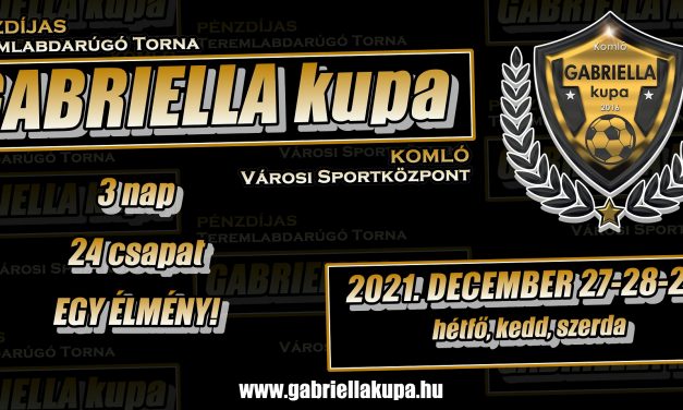 Gabriella Kupa a két ünnep között Komlón